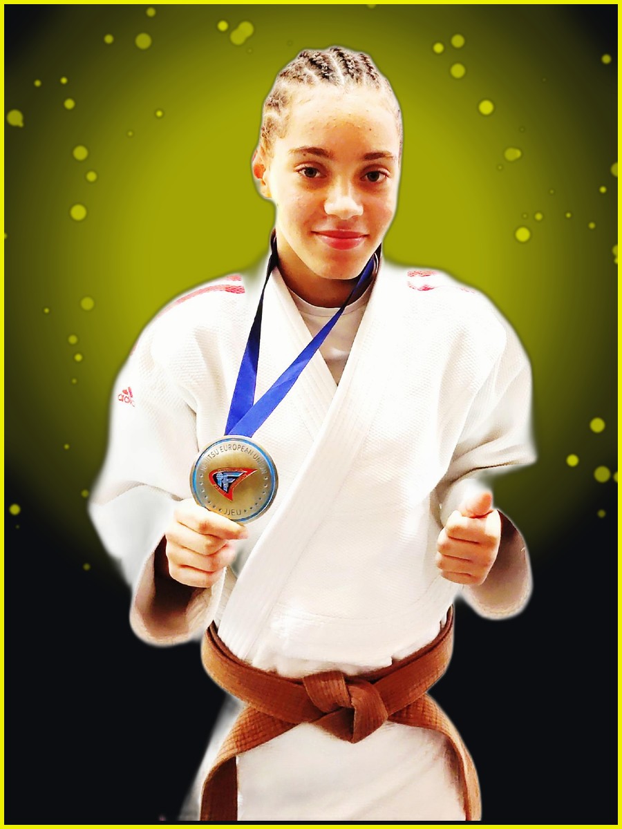 Noan VERGEROLLE, vice-championne de France Judo Cadette 2024